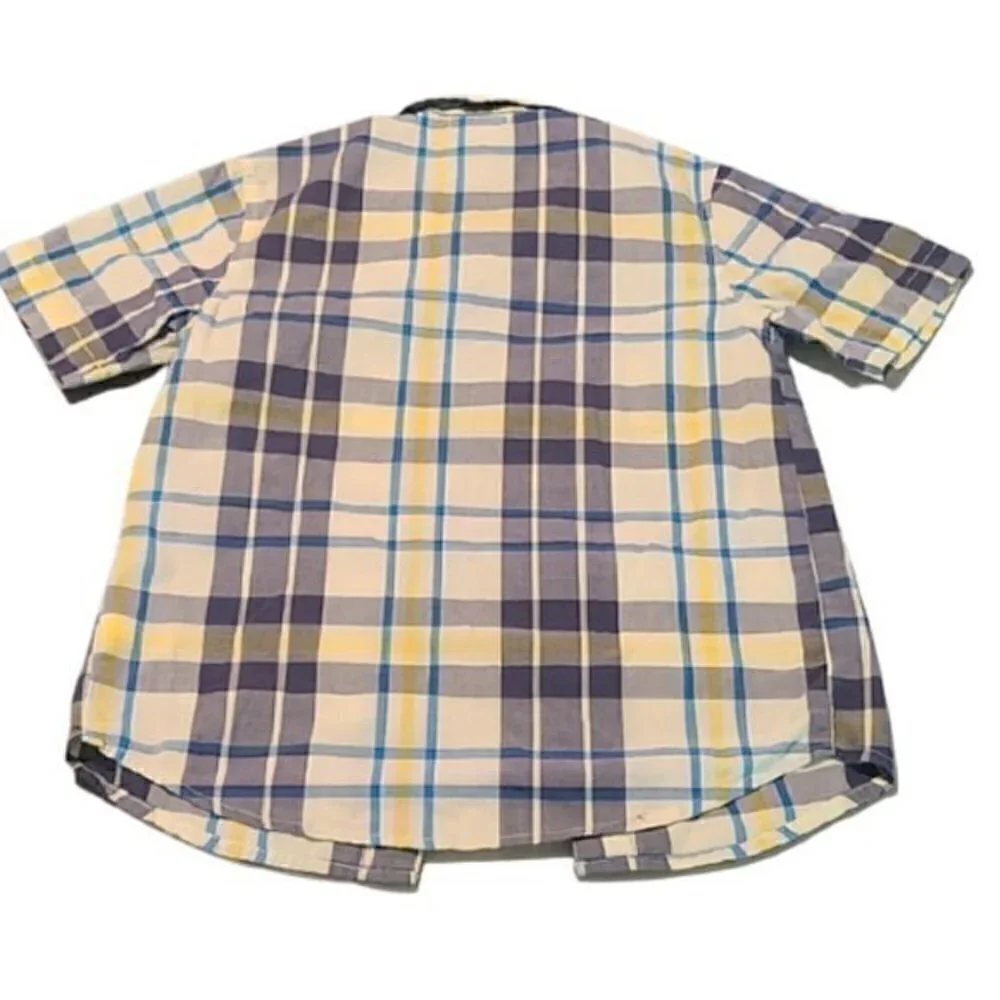 [Old Navy] Yellow & Blue Button Down - Size S